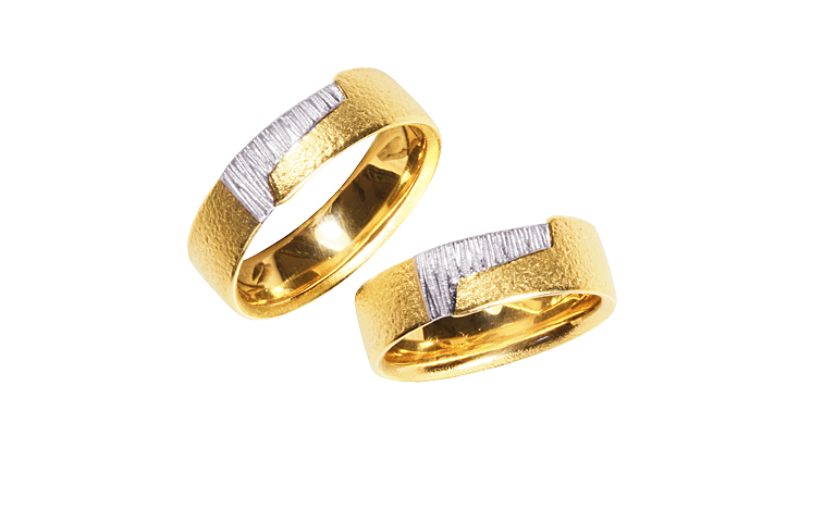 05301+05302-wedding rings, gold 750